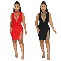 VESTIDO DE FIESTA CORTO DE MUJER